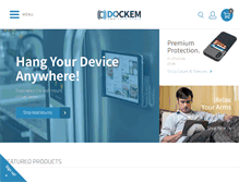 Tablet Screenshot of dockem.com